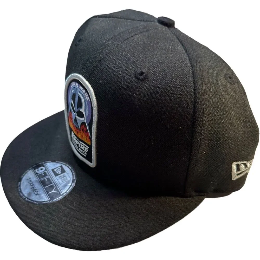 Star Wars New Era 59FIFTY The Empire Strikes Back Black SnapBack Hat Cap New - Picture 2 of 10
